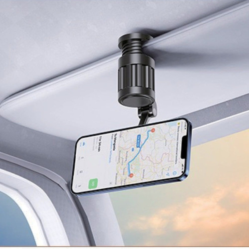 حامل الهاتف المغناطيسي للسفر دوران 360 درجة وتثبيت...