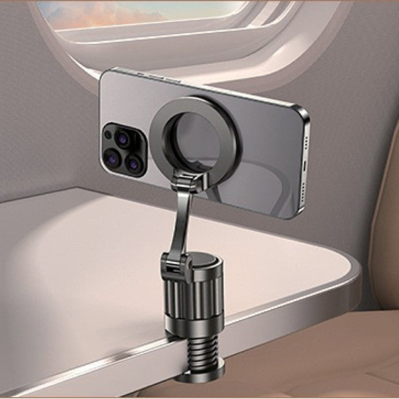 حامل الهاتف المغناطيسي للسفر دوران 360 درجة وتثبيت...