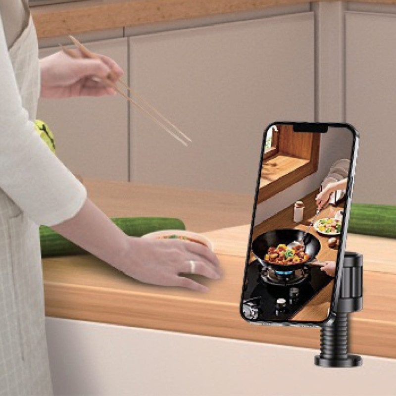 حامل الهاتف المغناطيسي للسفر دوران 360 درجة وتثبيت...