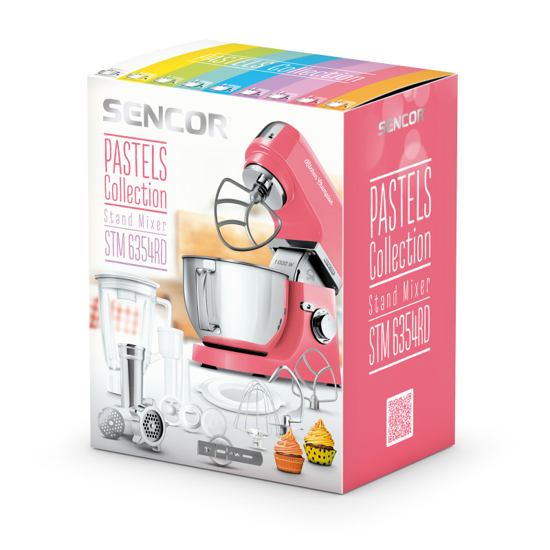 محضر الطعام من سينكور 1000 وات وعاء 4.5 لتر - ضمان...