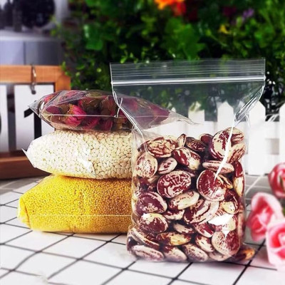 1000-100Pcs Small Zip Lock Plastic Bags Transparen...