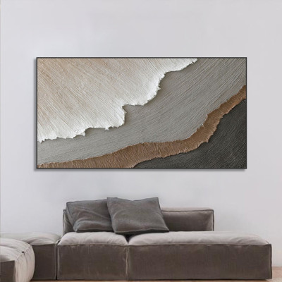3D Ocean Waves Art Handmade Painting on Canvas Pai...