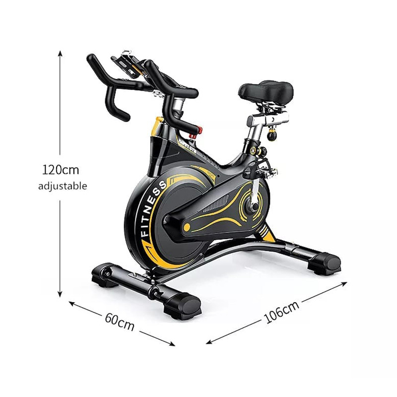 دراجة تمارين رياضية دوراة كبيرة 38-1190 أسود أصفر