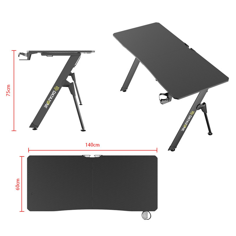 طاولة ألعاب داتازون طول 140 سم عرض 60 سم الأرتفاع...