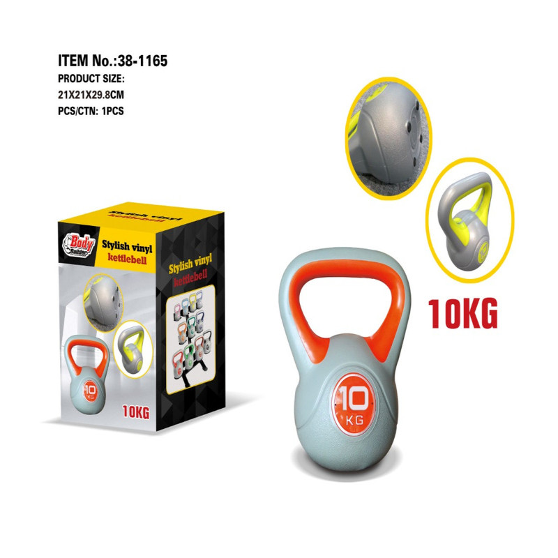 دمبل اوزان ملون 10KG 38-1165