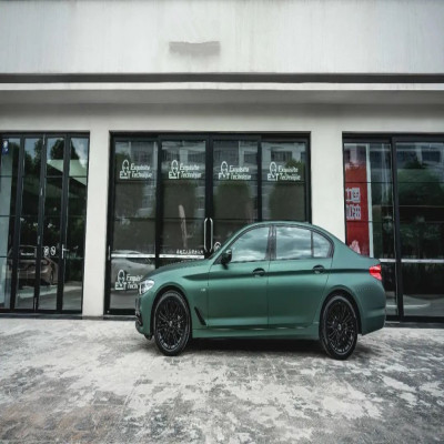 Super matte metallic dark night green Vinyl Wrap F...