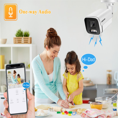 New 4K Security Camera System 8MP Audio Mic CCTV P...