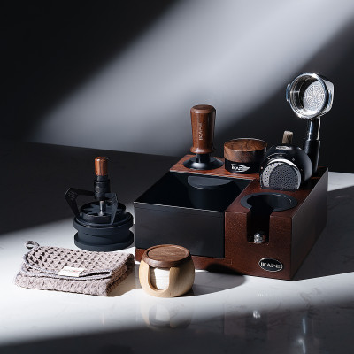 مجموعة منتجات ايكابي اسبريسو الخشبية، مجموعة أدوات...