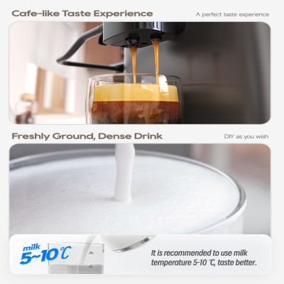 آلة اسبريسو أوتوماتيكية بالكامل من HiBREW ، نظام ح...