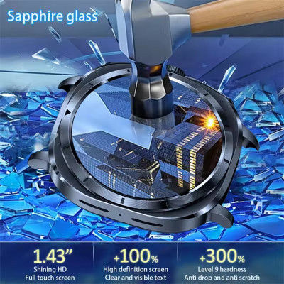 قياس وسادة هوائية ساعة ذكية للرجال ECG مضخة هواء ض...