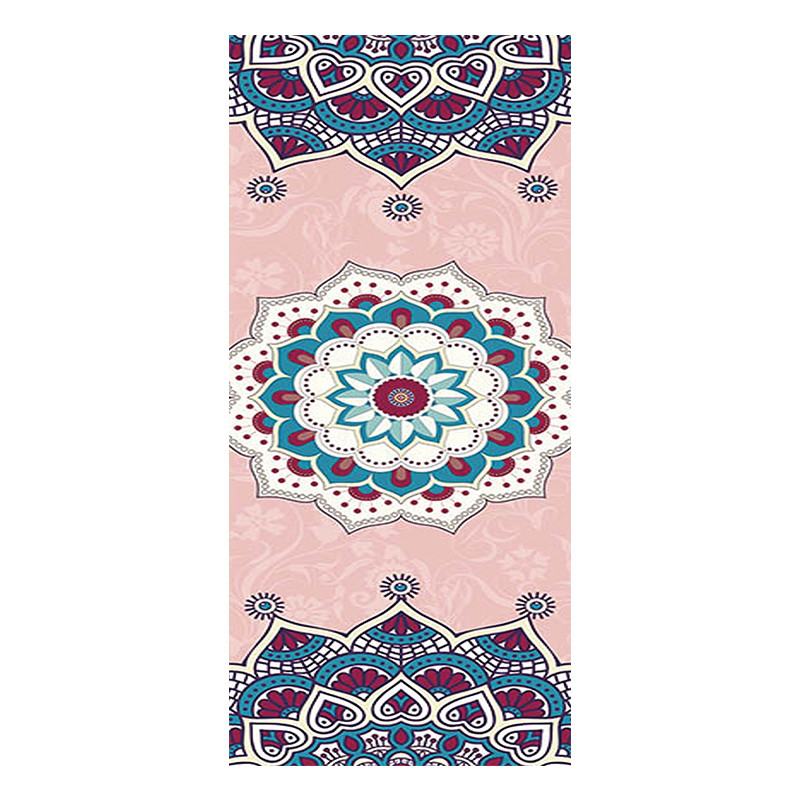 بساط يوغا من مضاد للانزلاق وسميك للغاية بنمط مطبع...