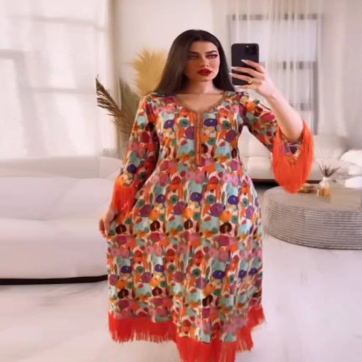 جلابية نسائية رائعة بمقاسات واسعة