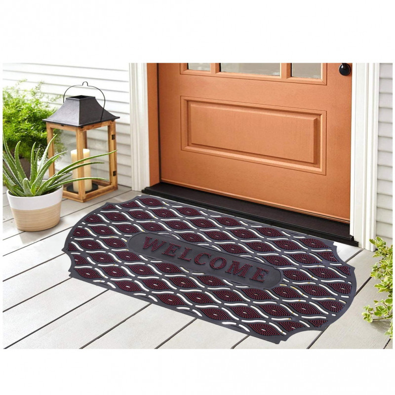 سجادة باب خارجية مقاومة للانزلاق شديدة التحمل