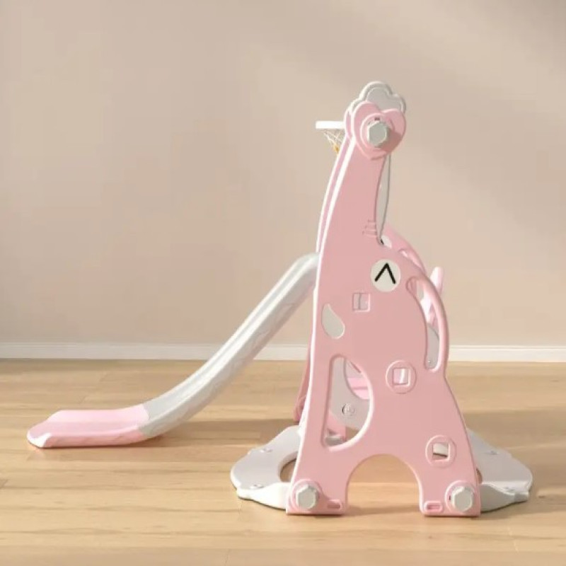 زحليقة مع مرجيحة وسلم تسلق و حلقة كرة سلة 4*1 ,123...