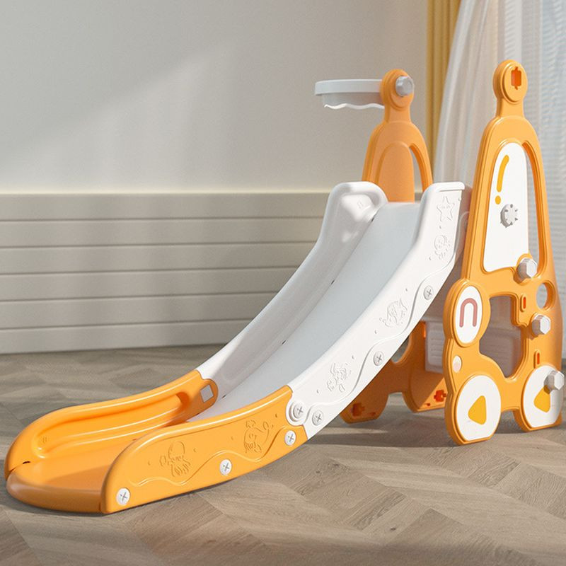 زحليقة علي شكل سيارة مع مرجيحة وحلقة كرة سلة 3*1 ,...