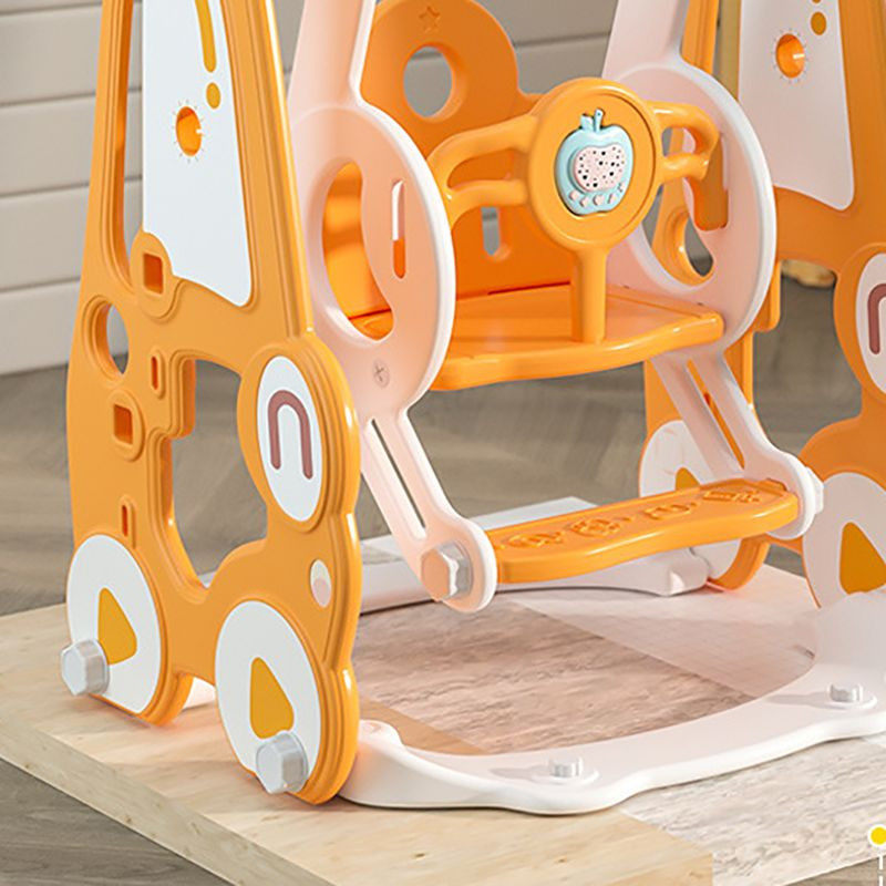 زحليقة علي شكل سيارة مع مرجيحة وحلقة كرة سلة 3*1 ,...