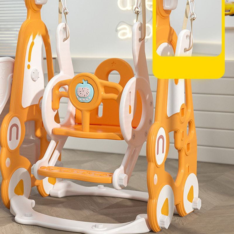 زحليقة علي شكل سيارة مع مرجيحة وحلقة كرة سلة 3*1 ,...