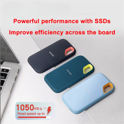 محرك أقراص صلب خارجي ، قرص صلب ، SSD E81 ، 2 جيجاب...