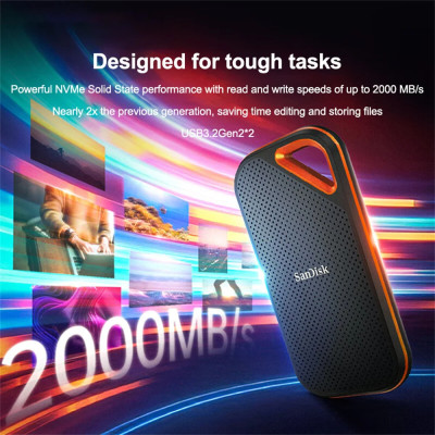 محرك أقراص صلب خارجي ، قرص صلب ، SSD E81 ، 2 جيجاب...