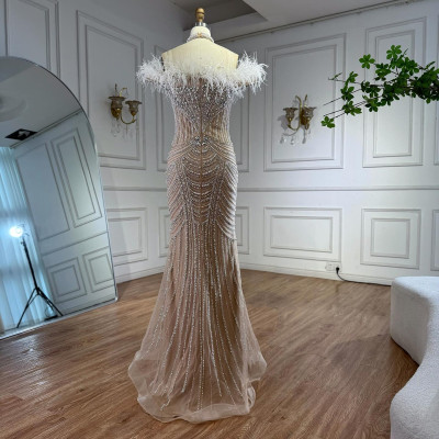 فستان سهرة بحورية البحر عربي عاري مخصص من SERENE H...