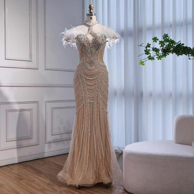 فستان سهرة بحورية البحر عربي عاري مخصص من SERENE H...