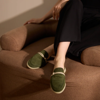 مصمم فاخر الشرق الأوسط شرابة الجلد المدبوغ أحذية ج...