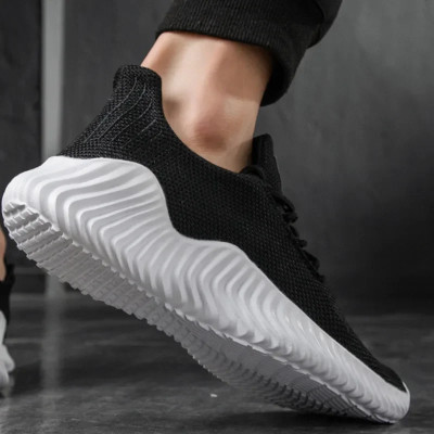 Men's Sneakers White Walking Running Shoes Men Cas...