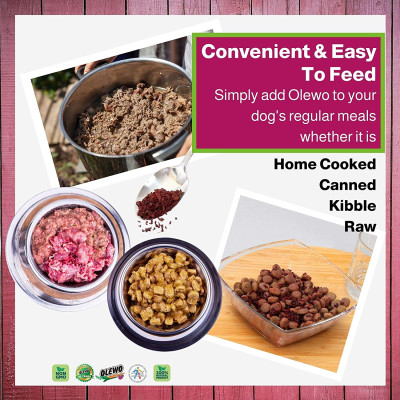 Olewo الجزر المجففة/البنجر الأحمر الكلب المكملات ا...