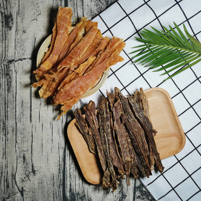 وجبة خفيفة للكلاب، دجاج محلي الصنع، بطة مجففة مجفف...