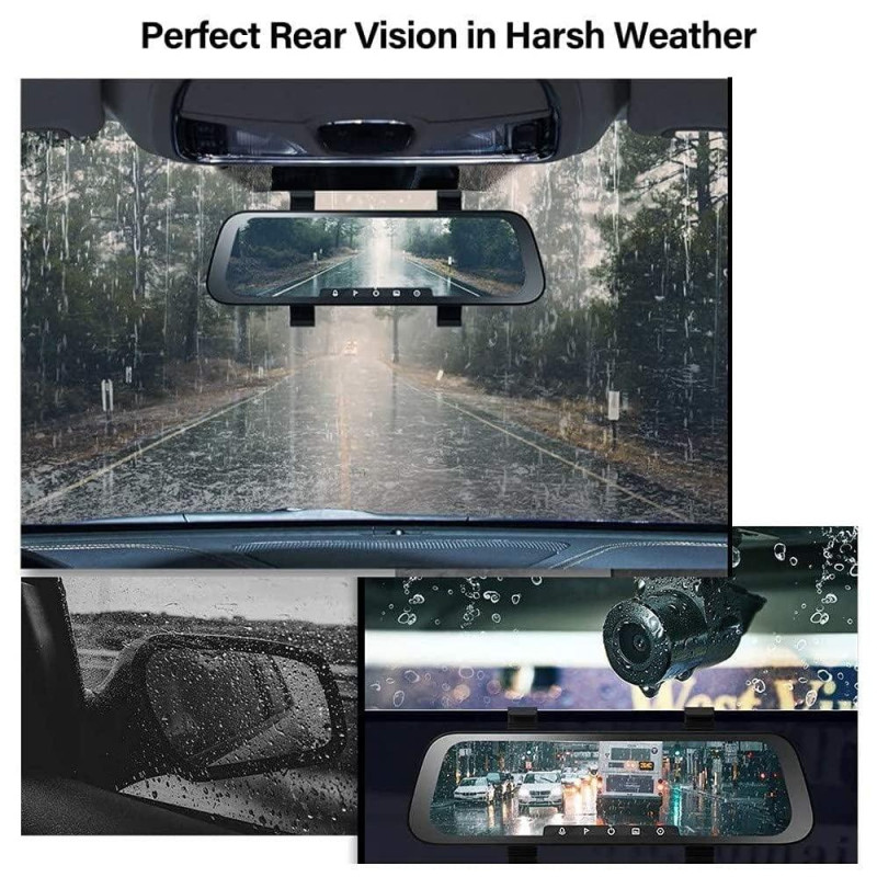 داش كام اماميه وخلفيه 70mai للرؤية الليلية