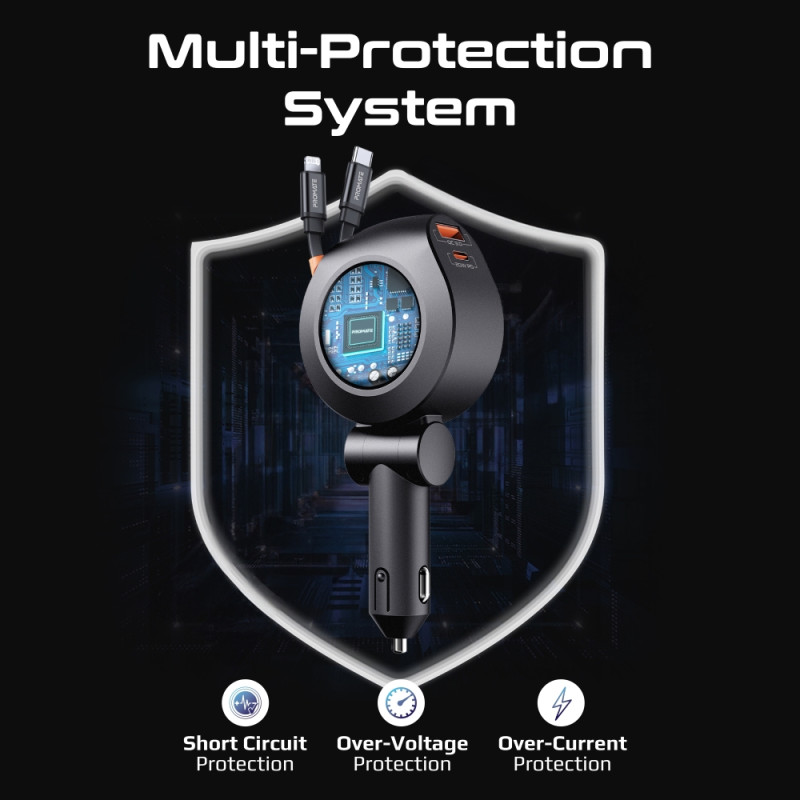 أفضل شاحن سيارة متعدد المنافذ بقدرة 88 واط يأتي مع...