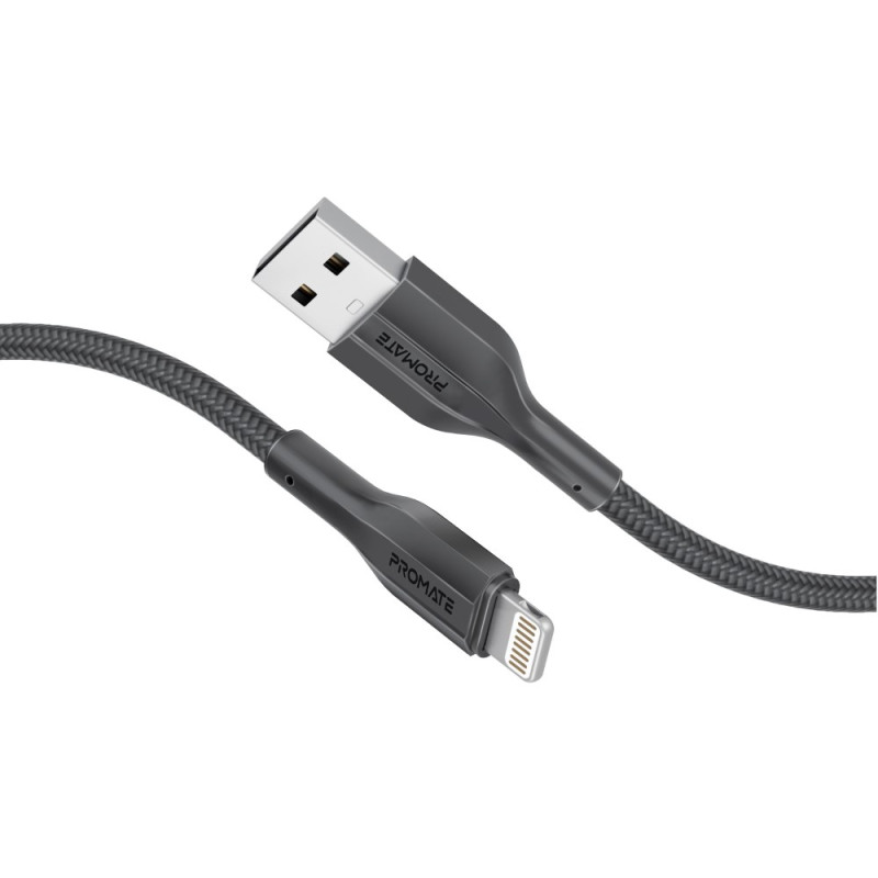 كابل USB-A إلى لايتنينغ متين بقوة 10 واط، يوفر شحن...