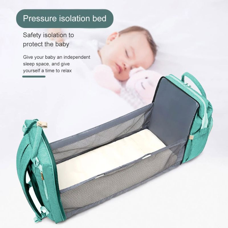 شنطة الام سرير وللوازم البيبي FJY-15-6002