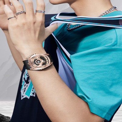 تسار بومبا ساعة اليد الميكانيكية القابلة للتبديل ل...