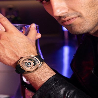 تسار بومبا ساعة اليد الميكانيكية القابلة للتبديل ل...