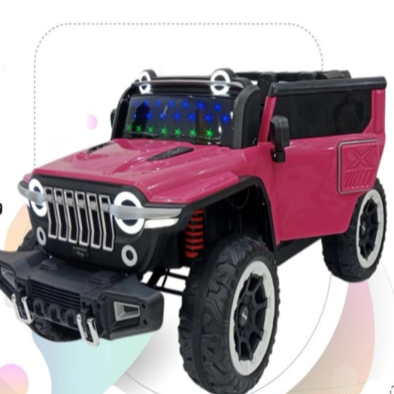 جيب كبير كهربائي وردي