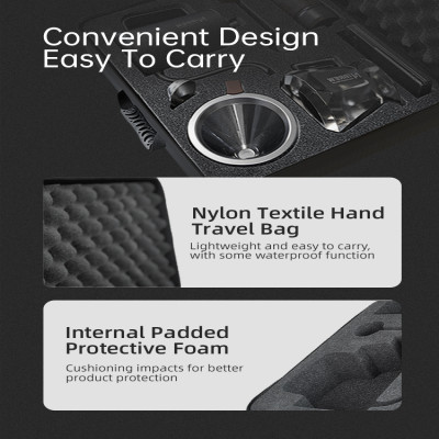 مجموعة ماكينة صنع القهوة اليدوية من HiBREW Pour Ov...