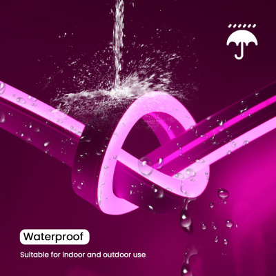 DC12V Neon LED Strip 8X16MM 120LED/M Waterproof Fl...