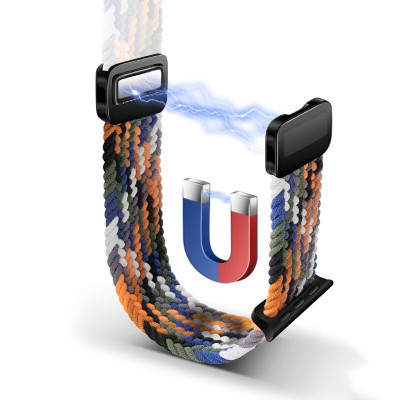 Braided Strap For Apple Watch Band 40mm 45mm 41mm...