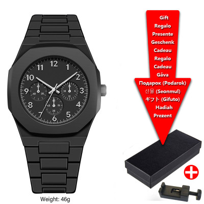 ساعة كوارتز رجالية مقاومة للماء من البلاستيك الأسو...