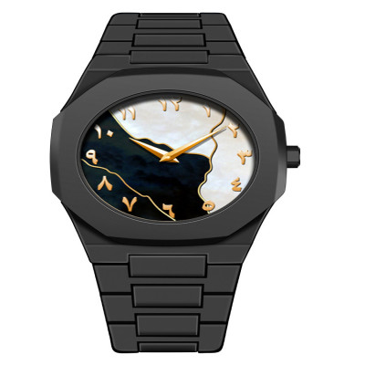 ساعة كوارتز رجالية مقاومة للماء من البلاستيك الأسو...