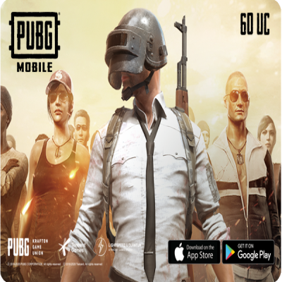شدات ببجي $1 (60UC)