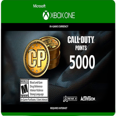 كول أوف ديوتي 5000 نقطة - اكس بوكس.