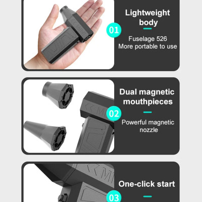 Xiaomi 200000 RPM مروحة عنيفة منفاخ هواء قوي مكنسة...