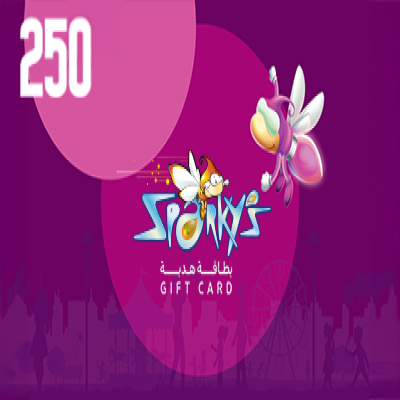 بطاقة هدايا سباركيز250 ريال سعودي