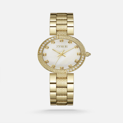 ساعة نسائيه ستيل باللون الذهبي