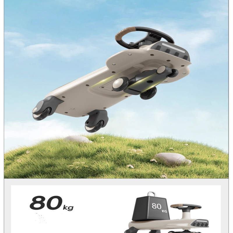 سيارة عجيبة عجلات وامضة وموسيقى مقاس 73*33*30سم