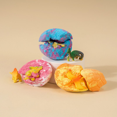 كرة ملح استحمام متفجرة مذهلة للأطفال على شكل بيضة...