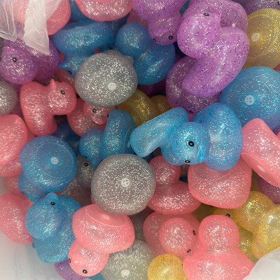 1-100 قطعة البط المطاطي الملون بطة صغيرة هدايا الح...