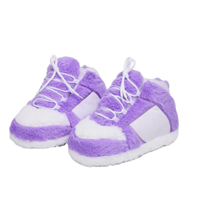 شباشب رياضية من فرو الأرانب، أحذية على شكل خبز ممت...